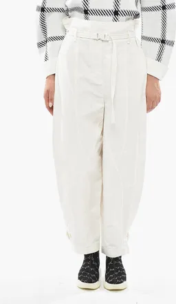 Stella McCartney Pantaloni In Misto Lino DAISY Baggy Fit Stella McCartney