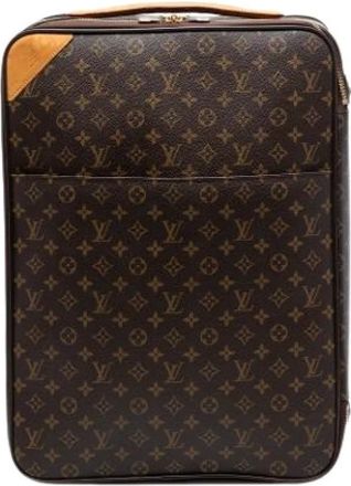 Louis Vuitton Pre-owned Weekend Bags, female, Brown, Size: ONE SIZE Pre-owned The Pegase 55