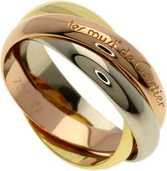 Cartier Yellow Gold (18K) Pink Gold (18K) White Gold (18K) Band Ring (Pre-Owned)
