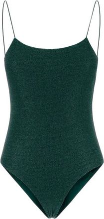 Os&eacute;ree Lumiere Maillot - Dames - Badpakken - Groen - S - Badmode