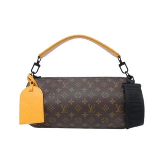 Louis Vuitton Pre-owned Vintage Canvas Shoulder Bag - Dames - Pre-owned - Bruin - Maat: ONE Size