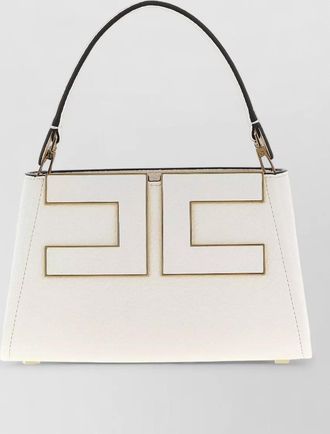 Elisabetta Franchi textured faux leather shoulder bag