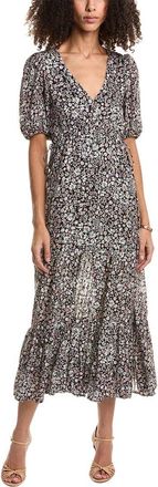 Saltwater Luxe Floral Midi Dress