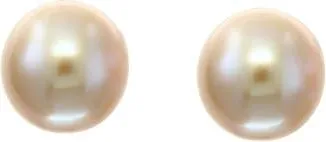 Effy 14K Rose Gold Freshwater Pearl Stud Earrings in 14K Gold at Nordstrom