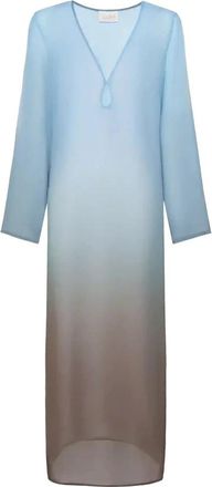 MC2 Saint Barth Agatha Maxi Jurk - Dames - Strandmode - Veelkleurig - M - Badmode