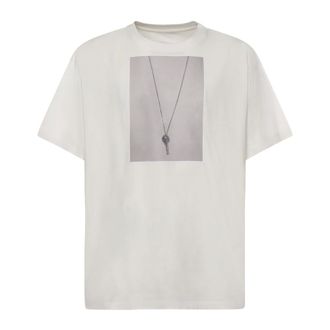 Maison Margiela T-Shirts, male, Beige, Size: XL T-Shirts