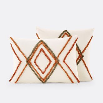 La Redoute Interieurs Kussensloop in katoen, Cotama Havane