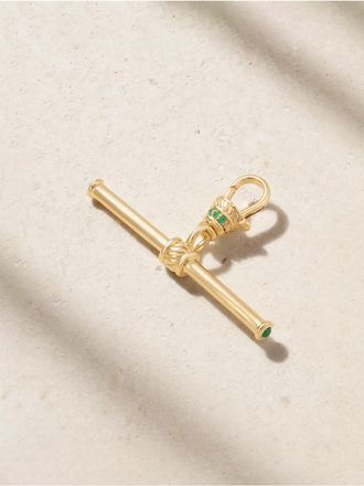 Lucy Delius Pendente In Oro 14 Carati Riciclato Con Zaffiri Albert