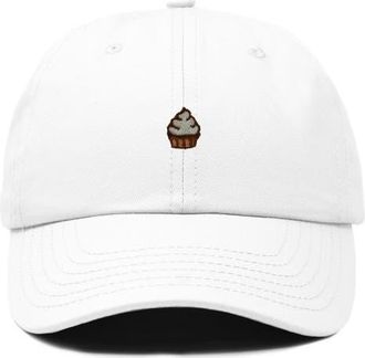 Dalix Cupcake Dad Cap in White at Nordstrom