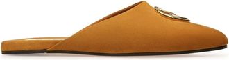 Bally Gylon leather slippers - men - Goat Skin/Leather/Leather - 41 - Brown