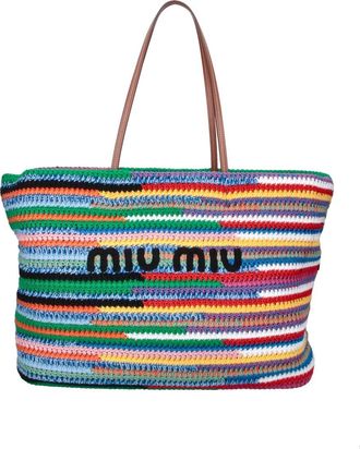 Miu Miu Borsa Tote Logo