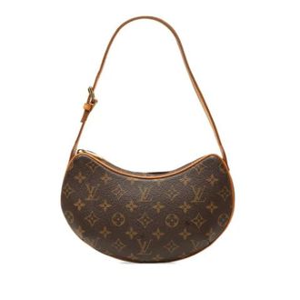 Louis Vuitton Pre-owned Croissant PM - Dames - Pre-owned - Bruin - Maat: ONE Size Leer