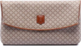 Celine Pre-owned Celine Macadam Coated Canvas Clutch Ladies MO7