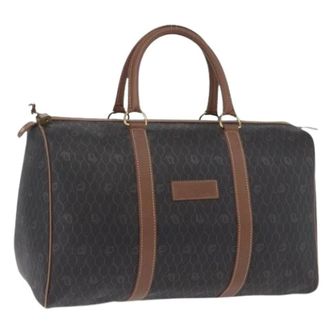Dior Pre-owned Boston Bag - Dames - Pre-owned - Zwart - Maat: ONE Size Leer
