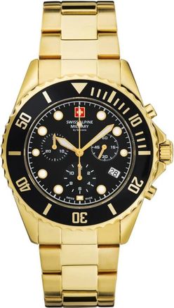Swiss Alpine Military Watches - Heren - Horloges - Geel - ONE Size - Accessoires