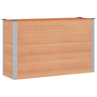 vidaXL Arriate Elevado Marr&oacute;n 150 X 50 X 91 Cm Vidaxl