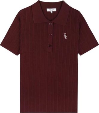 Sporty & Rich Donna, Top, Rosso, M, new