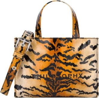 Philosophy di Lorenzo Serafini Borsa Tigrata Mini - Dames - Handtassen - Veelkleurig - ONE Size - Tassen