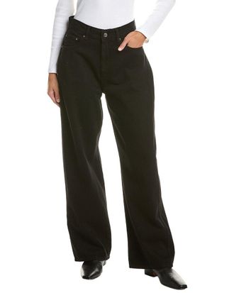 DL1961 Taylor Black Relaxed Barrel Jean