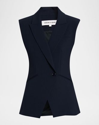 Veronica Beard Ciel Tailored Vest