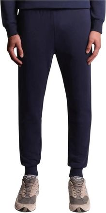 Lyle & Scott Skinny Sweat Pant - Heren - Sweatpants - Blauw - S - Katoen - Broeken