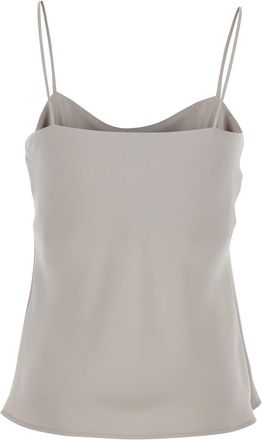 Herno Womens Top U-Neck Beige Polyester Tops