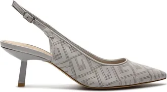 Guess Schoenen, Dames, Grijs, 41 EU, Synthetische Pumps met Hak