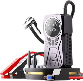OEM Arrancador De Coche Con Compresor De Aire, Bomba De Aire Multifuncional, Fuente De Alimentaci&oacute;n De Arranque De Coche De 3000 A, Inflador De Neum&aacute;ticos