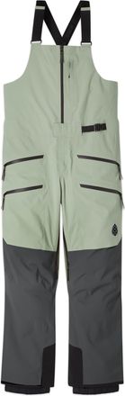 Stio | Mens Figment Bib, Size Extra Large in Raven/Sage Flats