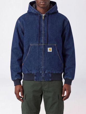 Carhartt Work in Progress Hooded Technical Fabric Windbreaker Jacket with Kangaroo Pocket