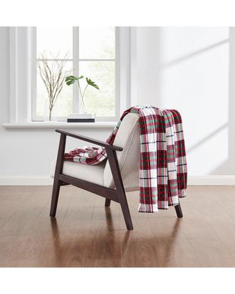 Truly Soft Cuddle Warmth Marlon Plaid Throw