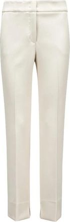 PESERICO Straight Broeken - Dames - Straight fit broeken - Wit - XS - Broeken