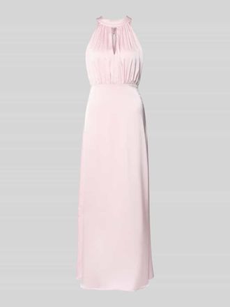 Vila Abendkleid mit Schl&uuml;ssellochausschnitt Modell Ravenna in Hellrosa, Gr&ouml;&szlig;e 34