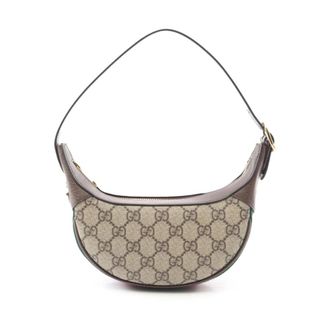Gucci Pre-owned Printed Pattern Hobo Bag - Dames - Pre-owned - Bruin - Maat: ONE Size