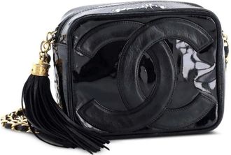 Chanel CC Camera Bag Patent Mini crossbody bag - Zwart