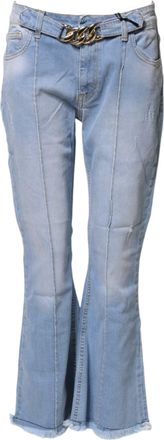 CristinaeEffe Washed High Waist Bootcut Womens Jeans (Pre-Owned)