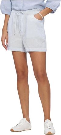 Tommy Jeans Dames, Korte broeken, Blauw, Maat: S Linnen
