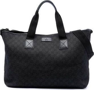 Gucci Pre-owned Gucci GG Denim Satchel Ladies 31XTZ2BU9HRR2CSM