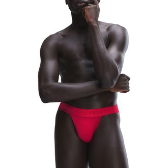 Savage x Fenty Shadow Fit Jock Strap in Timeless Red at Nordstrom, Size Small