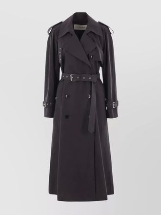 Dries Van Noten cotton trench coat