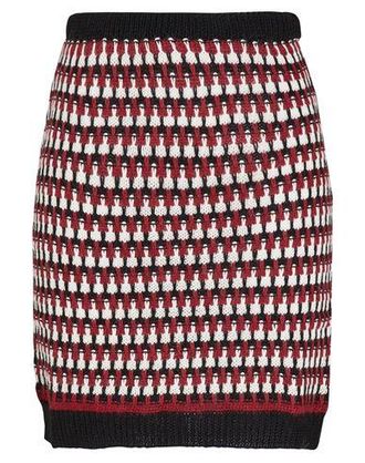 8 by YOOX JACQUARD MINI SKIRT
