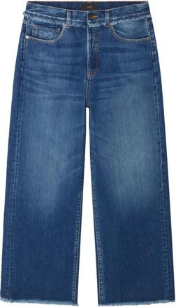 Alanui Donkerblauwe Klassieke Jeans - Dames - Loose Fit Jeans - Blauw - W26 - Jeans