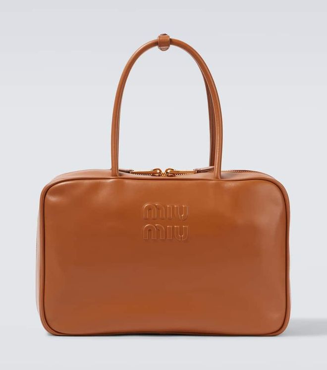 Beau Large leather tote bag
