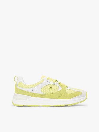 Tommy Hilfiger Tonal TH Monogram Mixed Texture Trainers