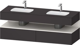 Duravit Qatego Lavabo Encastrado Con Base De Lavabo Consola, - Duravit