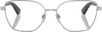 Burberry Demo Cat Eye Ladies Eyeglasses BE1390 1005 56