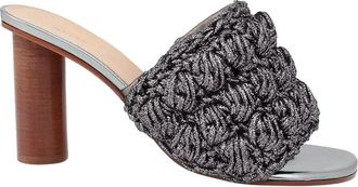 J.W.Anderson Heeled Flip-Flops - Dames - Muiltjes - Grijs - 37 EU - Leer - Schoenen