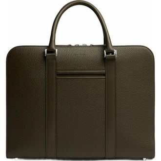 Carl Friedrik Palissy Briefcase in Dark Olive at Nordstrom