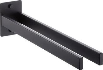 OEM 1-piece - Bathroom Towel Rack - Kitchen Storage Rack - Shower Rack - 40cm - Towel Bar - Towel Rack - Towel Holder - Bathroom Storage Rack - Black Towe