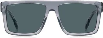 BOSS 58mm Sunglasses in Blue/grey at Nordstrom